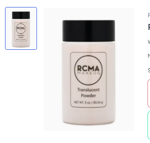 RCMA Translucent Powder 85.04g